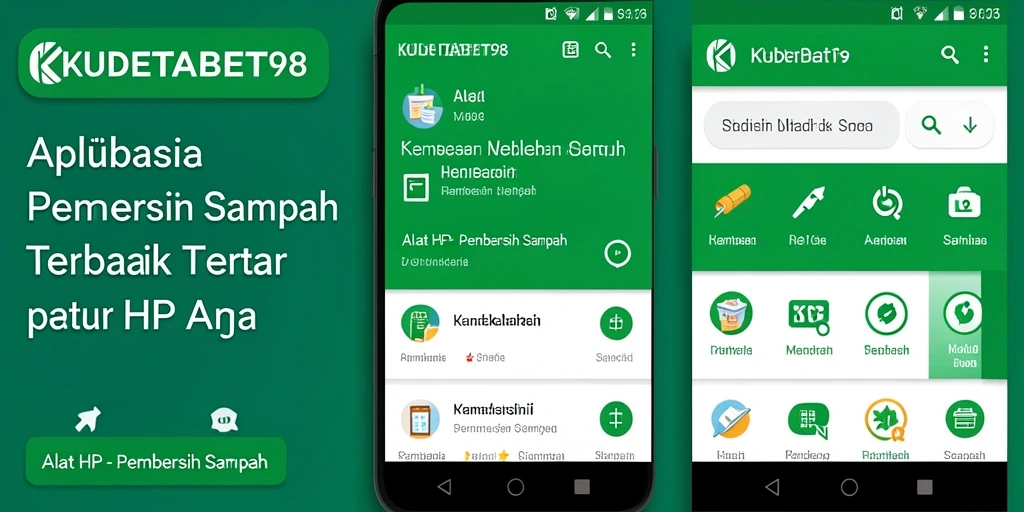 Antarmuka aplikasi KUDETABET98 yang ramah pengguna.