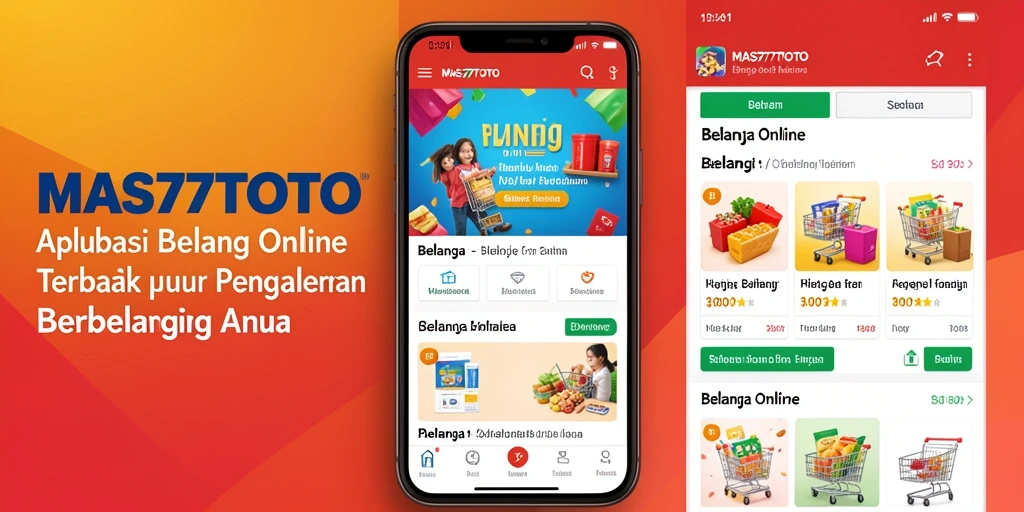 Antarmuka aplikasi MAS77TOTO yang menarik dan mudah digunakan.