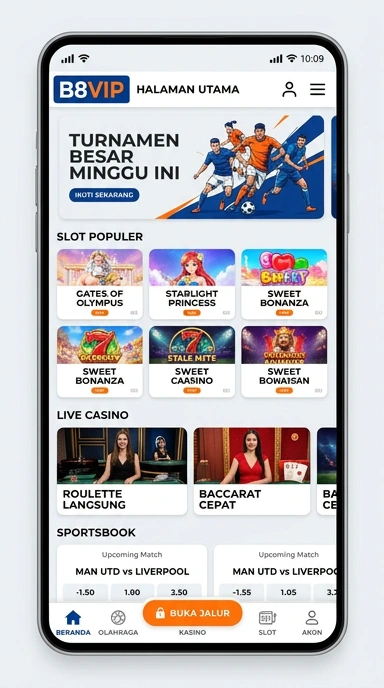 Link Alternatif B8VIP untuk Pengguna Android